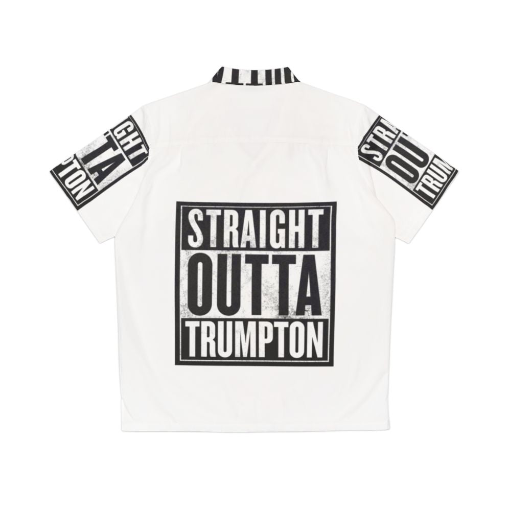 Straight Outta Trumpton Hawaiian Shirt - Retro, Vintage, Comedy Hawaiian Shirt - Back