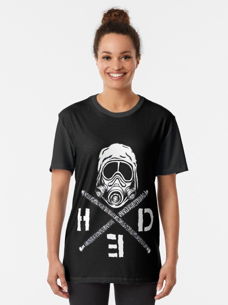 Nu Metal Graphic T-Shirt featuring the HED PE DETOX (LARGE PRINT) design - Women