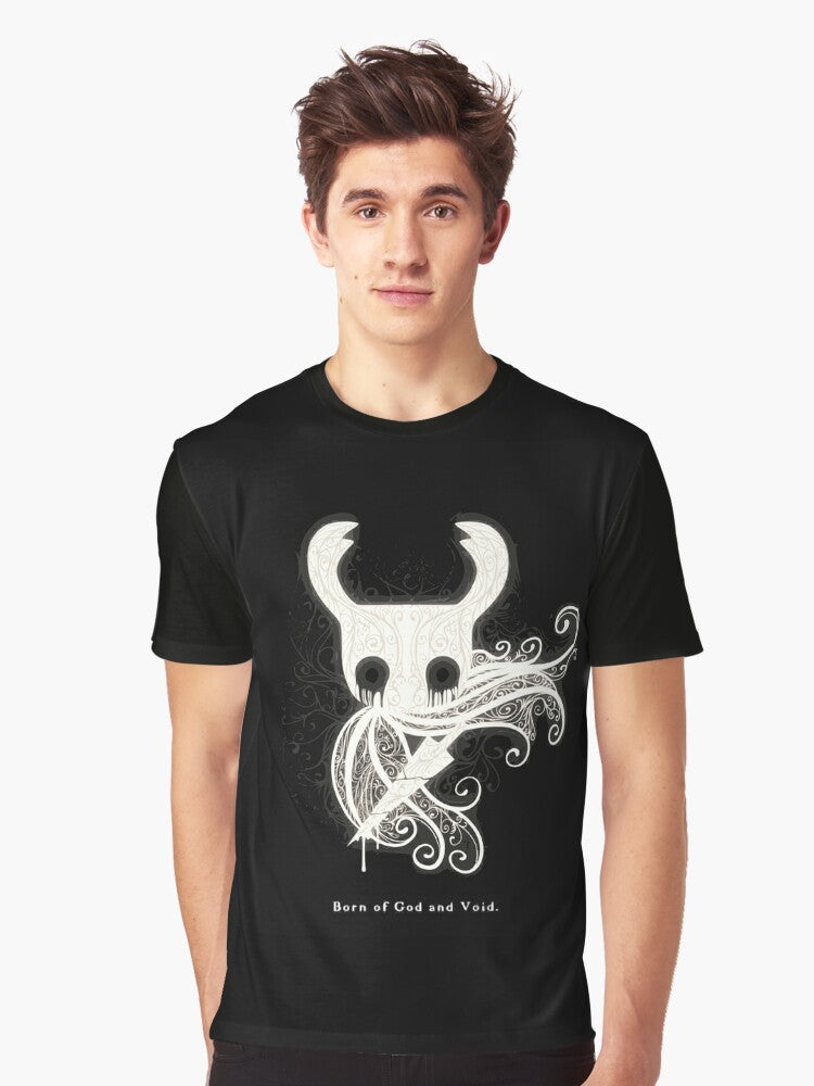 Hollow Knight "Born of God and Void" Graphic T-Shirt - Men