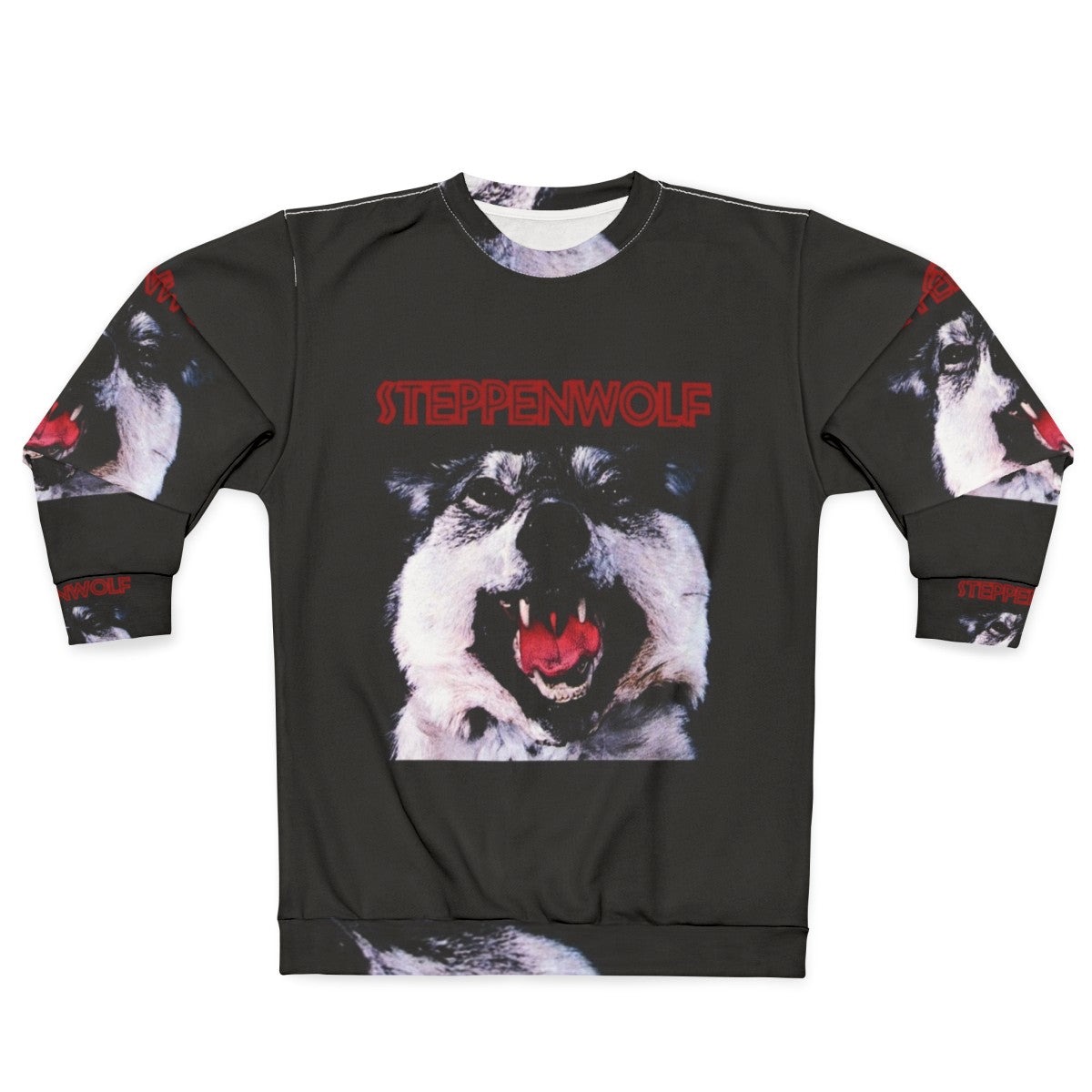 Steppenwolf rock sweatshirt inspired by Hermann Hesse's literature