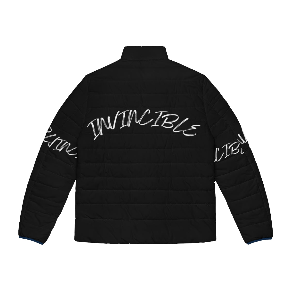 Invincible superhero puffer jacket, perfect for the immortal hero - Back