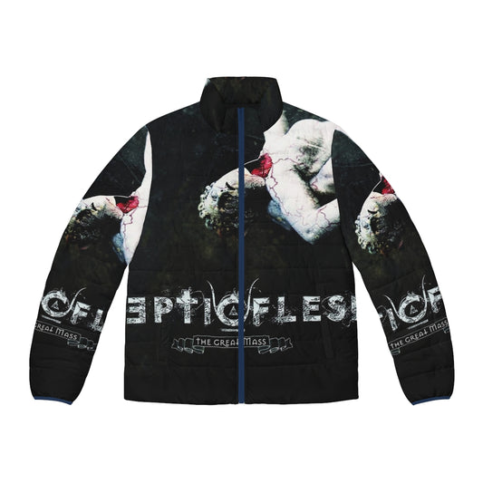 Septicflesh band logo puffer jacket