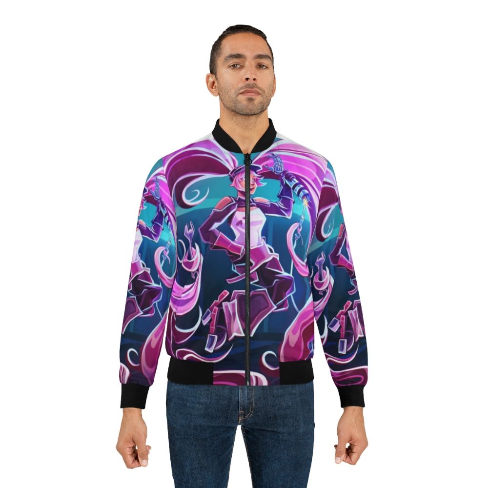 Entrapta She-Ra Inspired Bomber Jacket - Lifestyle