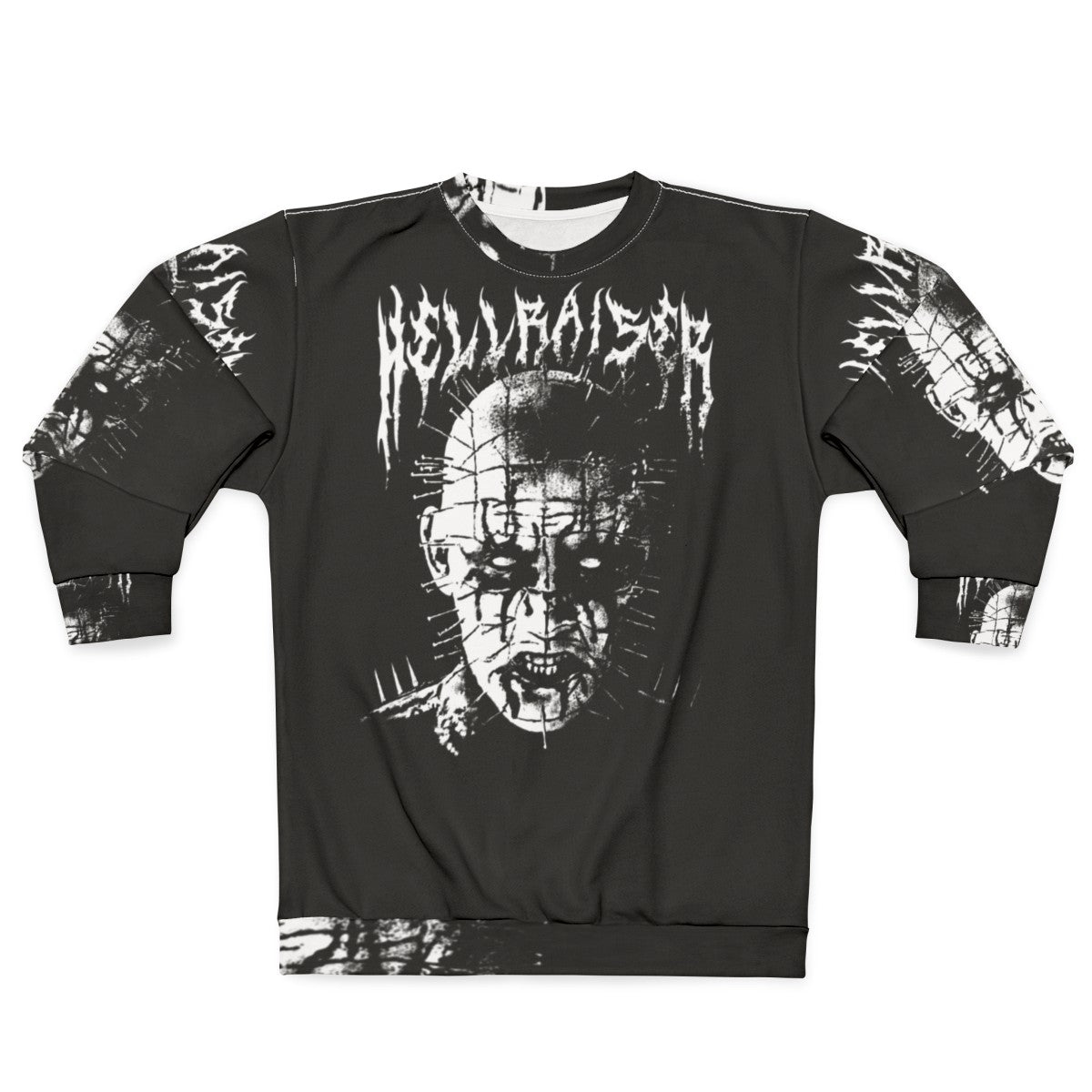 Hellraiser Pinhead Black Metal Sweatshirt