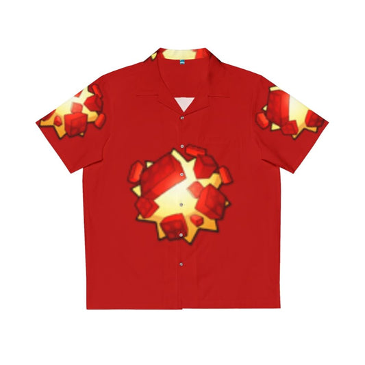 Bloxxer Hawaiian Shirt with tropical print design for Roblox