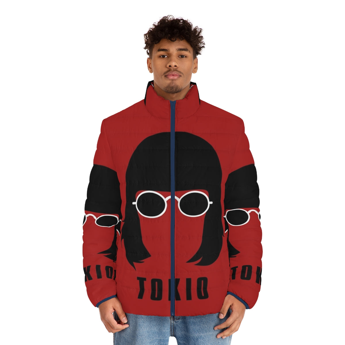 Tokio Puffer Jacket - Inspired by the Netflix series Money Heist - men front