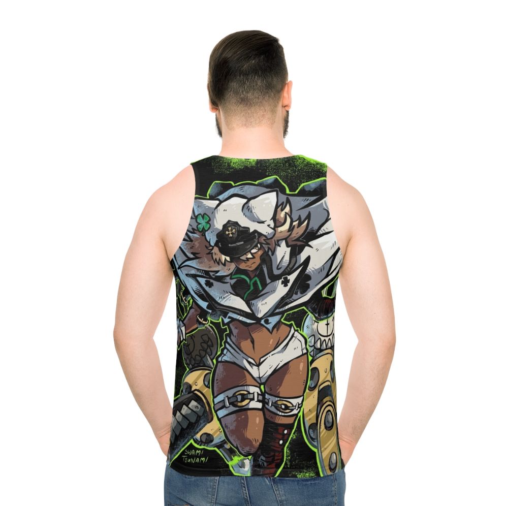 Unisex Anime Guilty Gear Strive Ramlethal Tank Top - men back