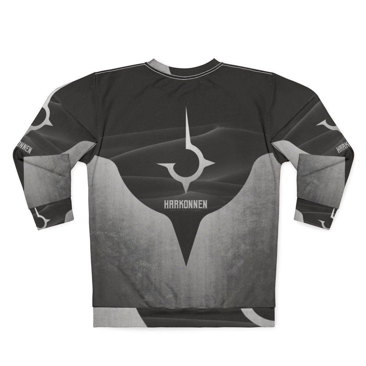 Dune Titanium Sweatshirt - Harkonnen Inspired Fan Art - Back