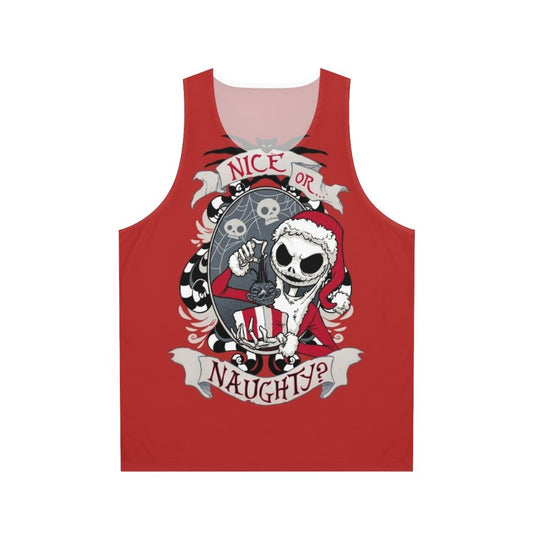 Scary Santa Unisex Tank Top