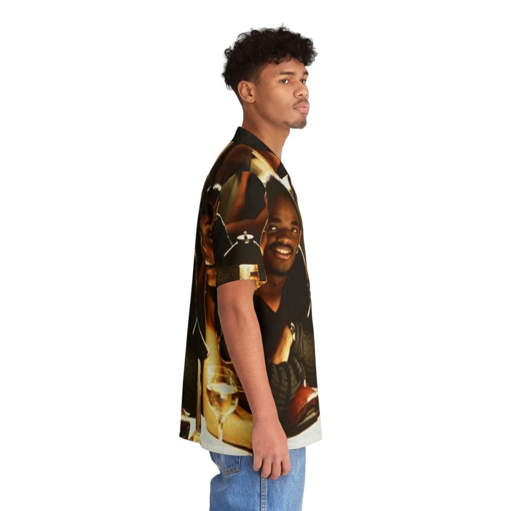 Love Jones inspired Hawaiian shirt with tropical floral pattern - People Pight