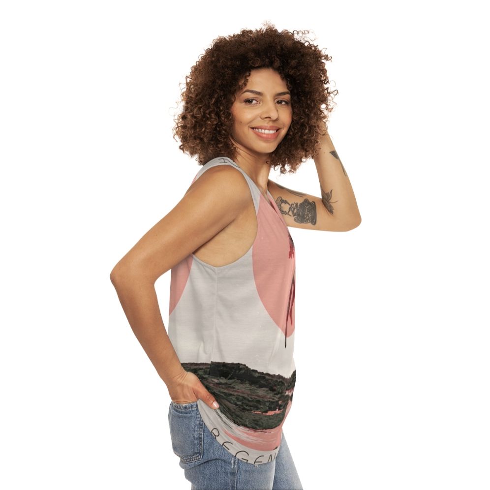 King Buffalo Band Unisex Tank Top - women side