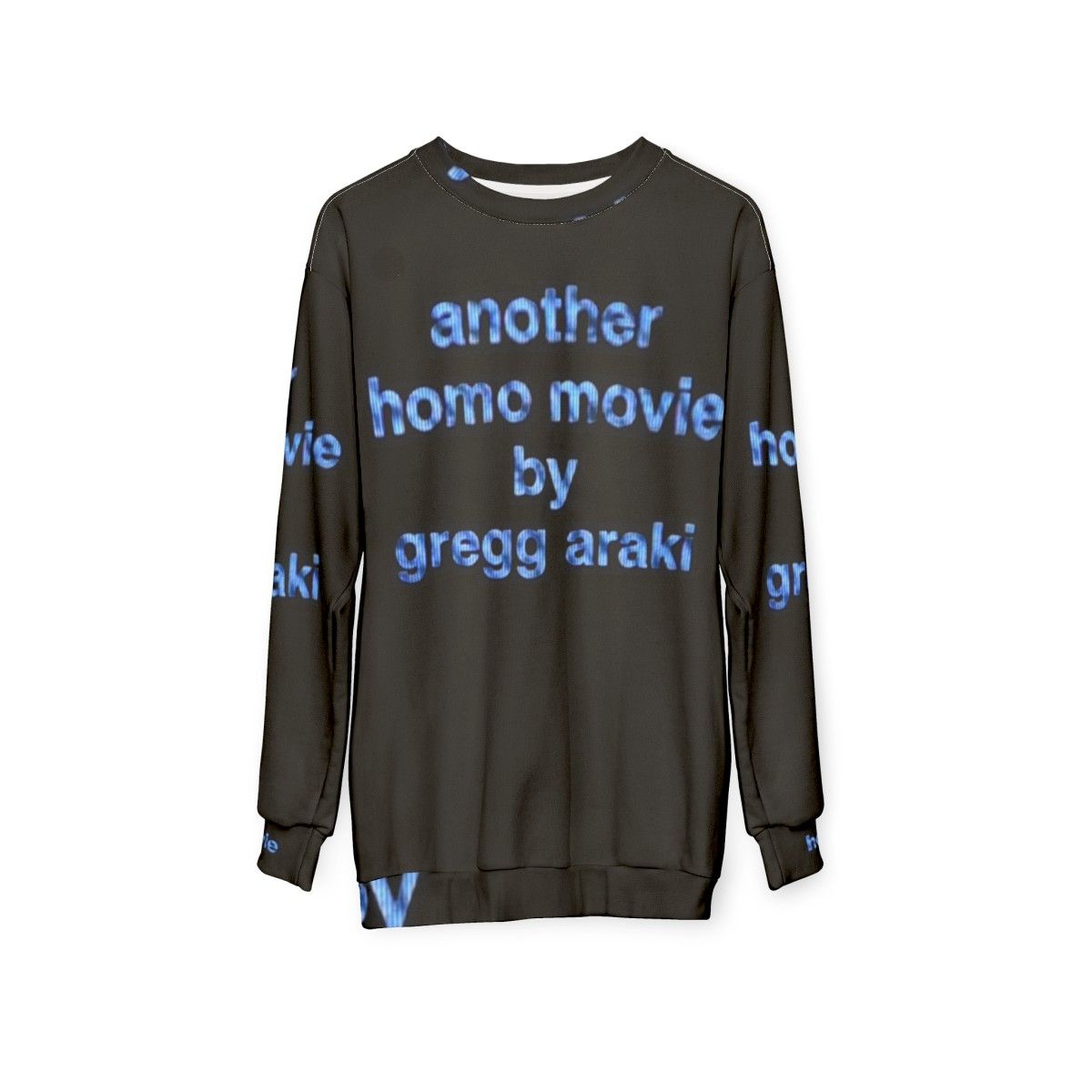 Gregg Araki LGBT film inspired graphic sweatshirt - hanging