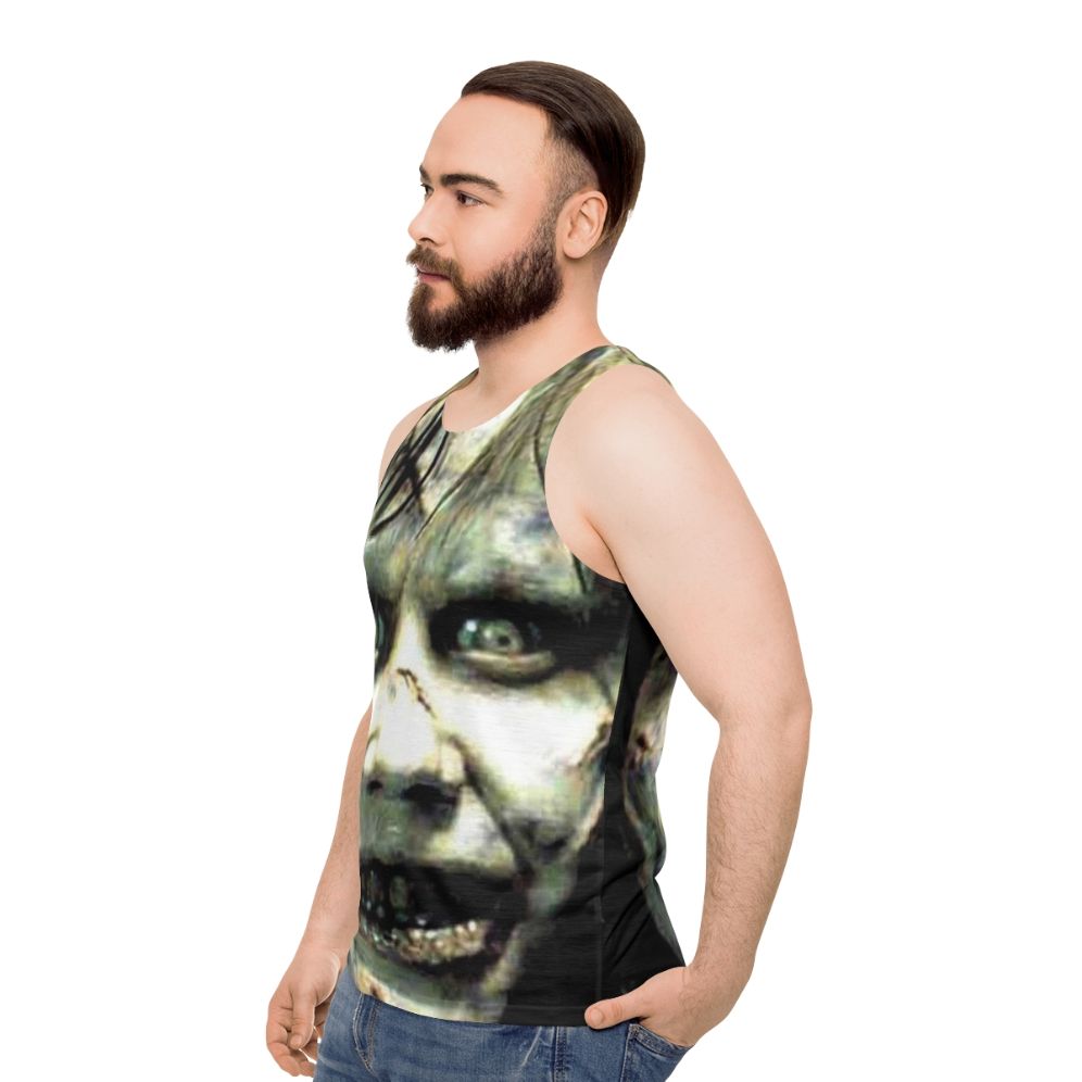 The Exorcist horror movie-inspired unisex tank top - men side