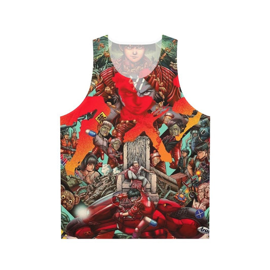 Akira cyberpunk anime unisex tank top