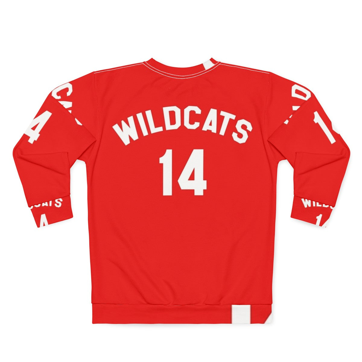 High School Musical Wildcats Basketball Sweatshirt - Back