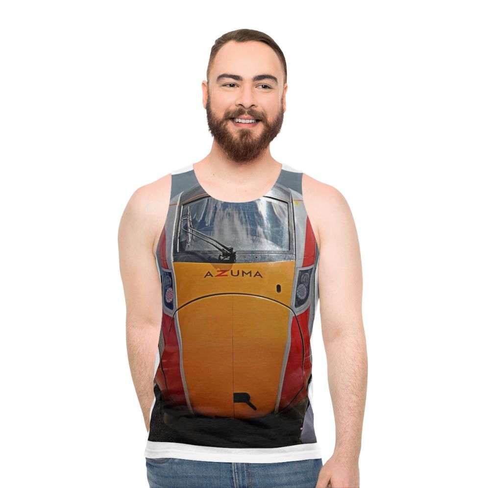 LNER Azuma High-Speed Train Unisex Tank Top - men