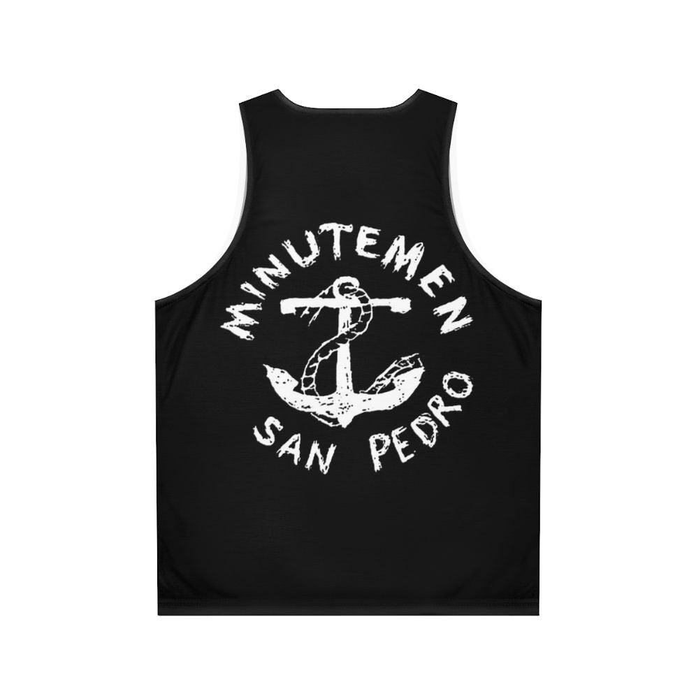 Minutemen San Pedro Unisex Vintage Tank Top - Back