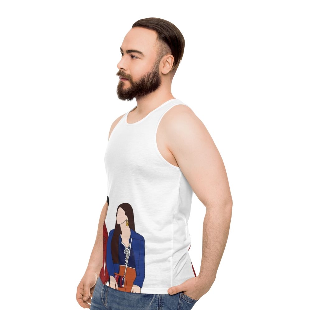 Sex Education Netflix Unisex Tank Top - men side