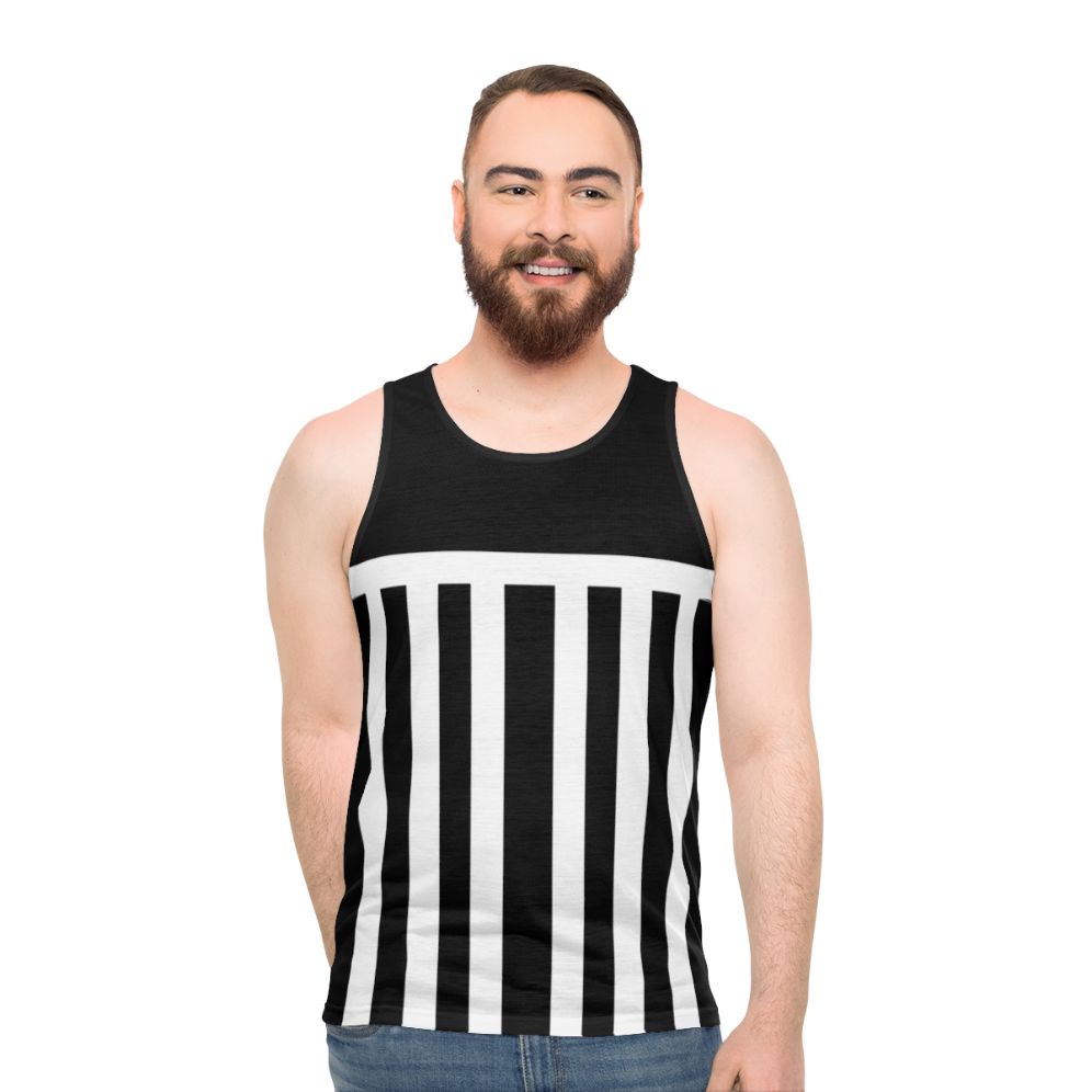 Port Adelaide Prison Bars Unisex Tank Top - men