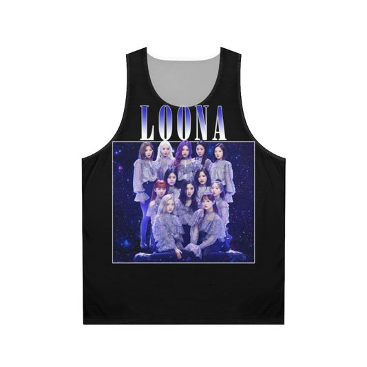 Loona Vintage Retro Unisex K-Pop Tank Top