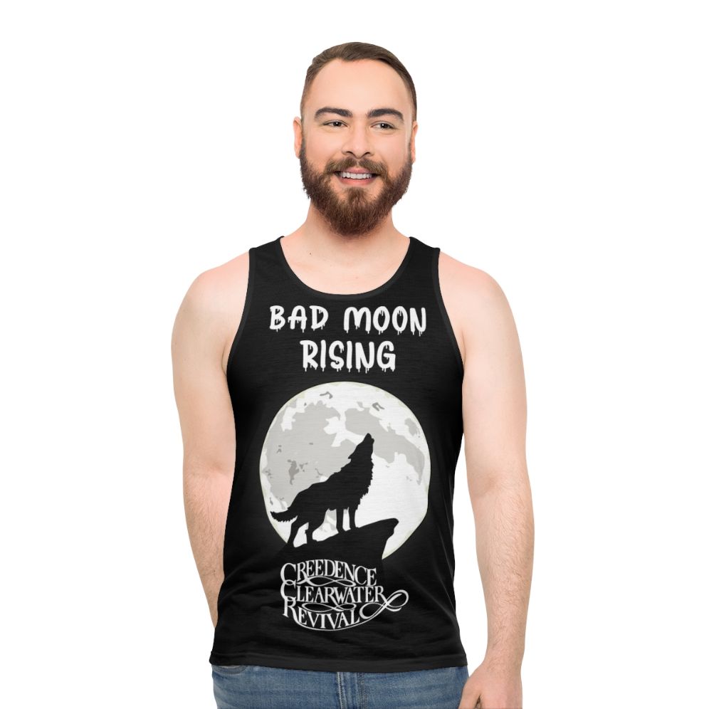 Creedance Clearwater Revival Bad Moon Rising unisex tank top - men