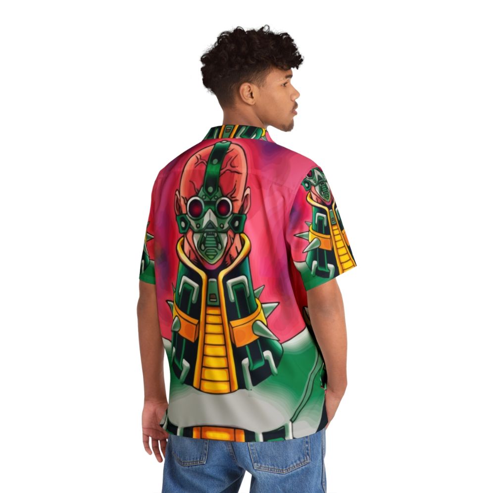 Jinzo Hawaiian Shirt - Yu-Gi-Oh Inspired Casual Wear - People Back