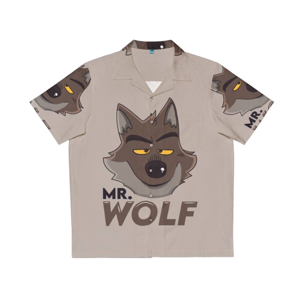 Mr Wolf The Bad Guys Movie Hawaiian Shirt