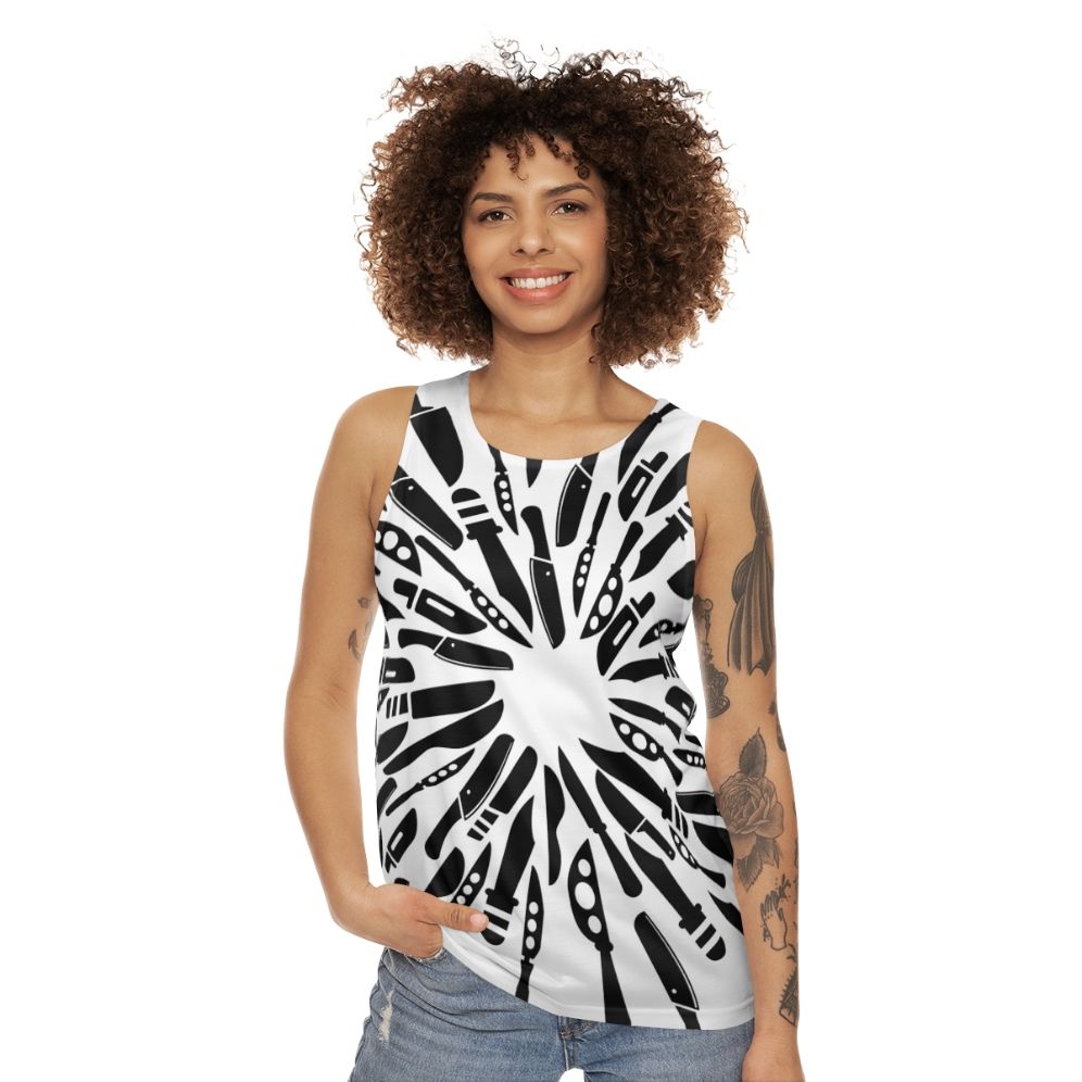 Knives Out Inspired Unisex Tank Top - women