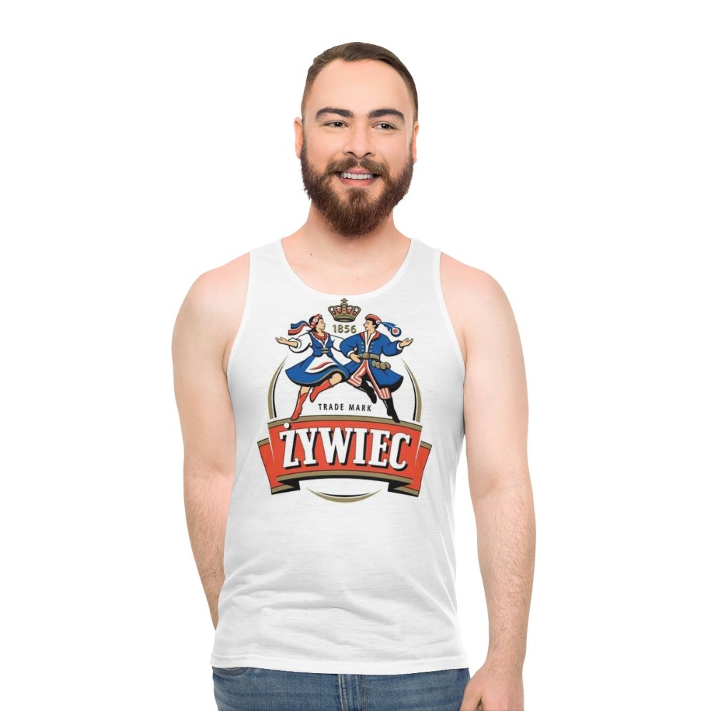 Zywiec Polska Beer Polish Unisex Tank Top - men