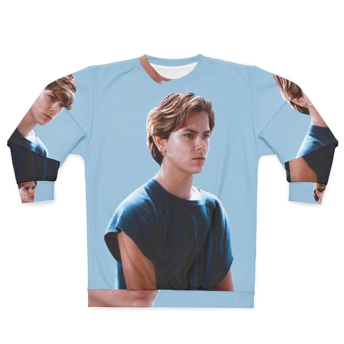 River Phoenix inspired sweatshirt featuring the iconic actor