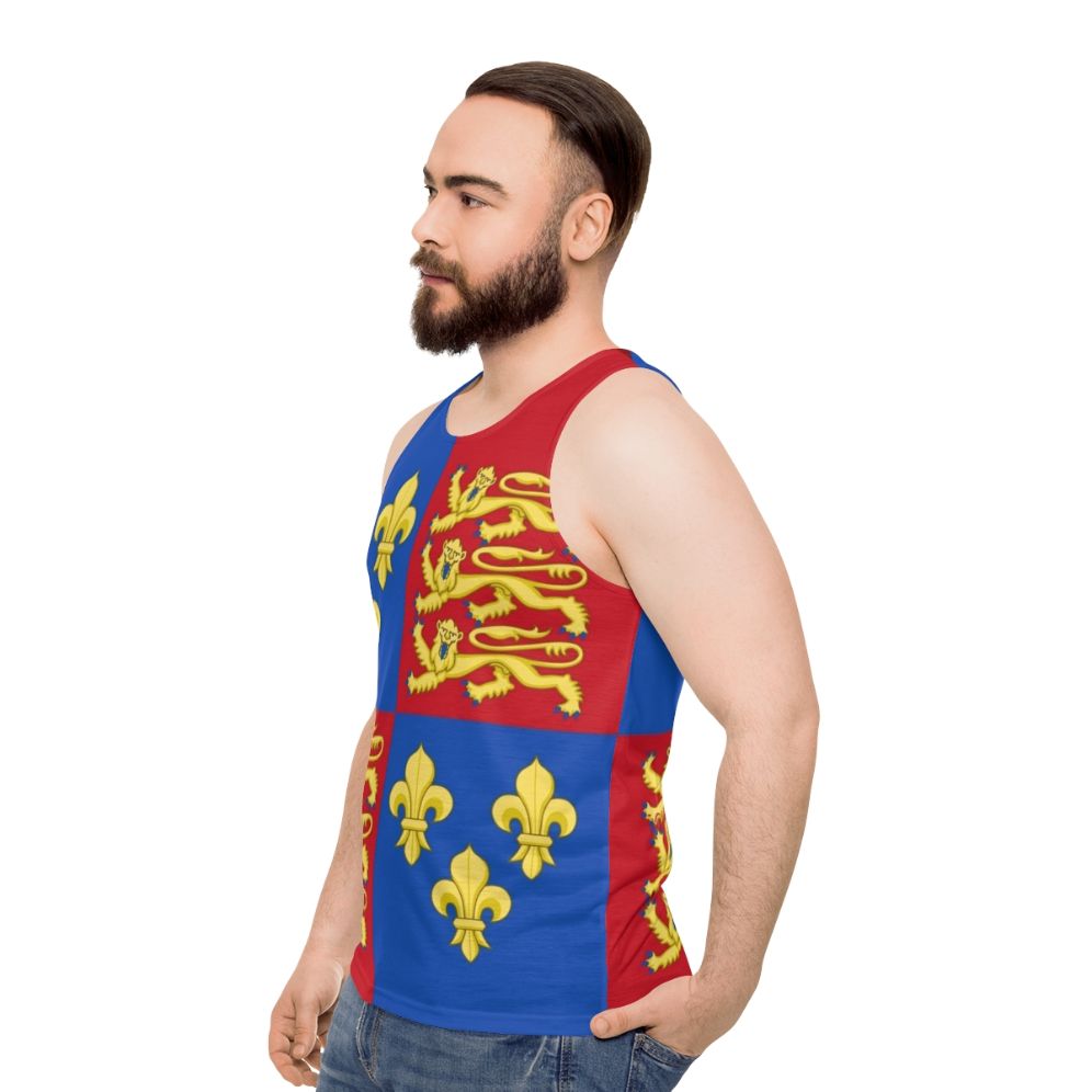 King Henry V Royal Heraldry Tank Top - men side