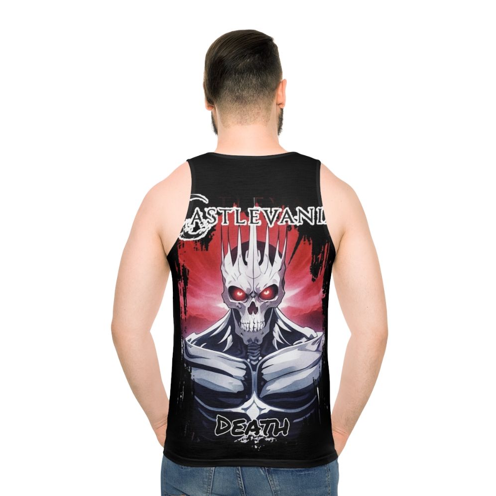 Castlevania Death Netflix Unisex Tank Top - men back