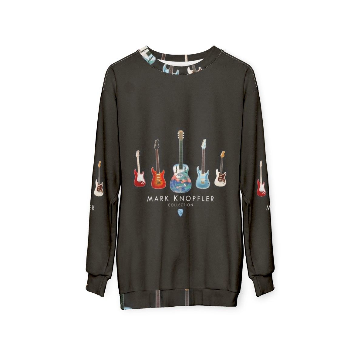 Esencial Sweatshirt with Dire Straits Vintage Music Design - hanging