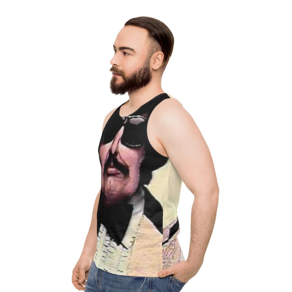 Tony Clifton Unisex Retro Pop Culture Tank Top - men side