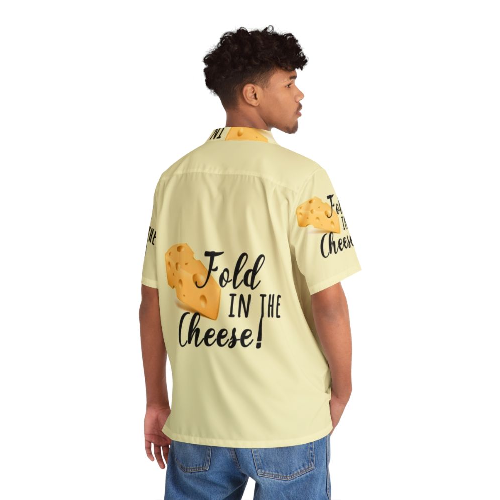 Fold In The Cheese Hawaiian Shirt 2 - Schitt's Creek inspired Hawaiian style shirt - People Back