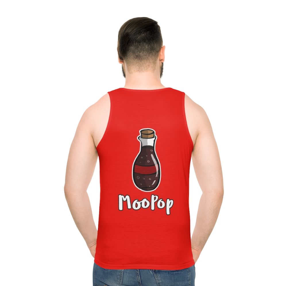 Moopop Soda by Scar Unisex Tank Top - men back