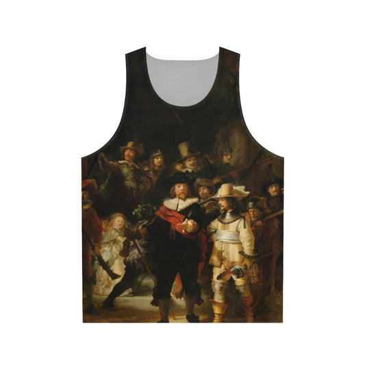 Rembrandt's The Night Watch Nachtwacht Unisex Tank Top