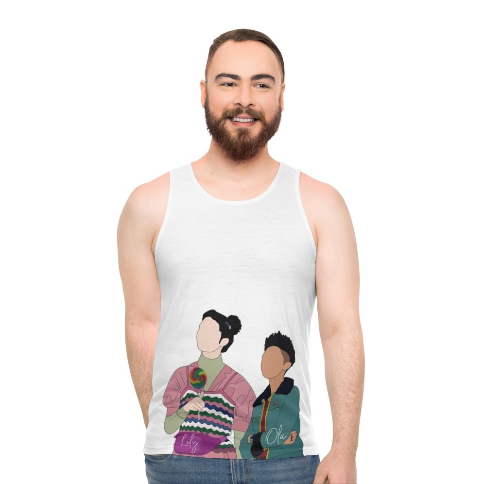 Sex Education Lily and Ola Unisex Tank Top - men