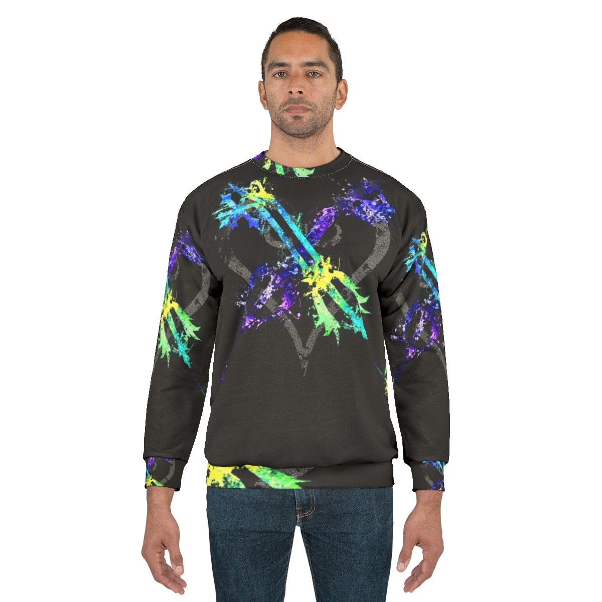 Kingdom Hearts Inspired "Hope in the Darkness" Sweatshirt - men