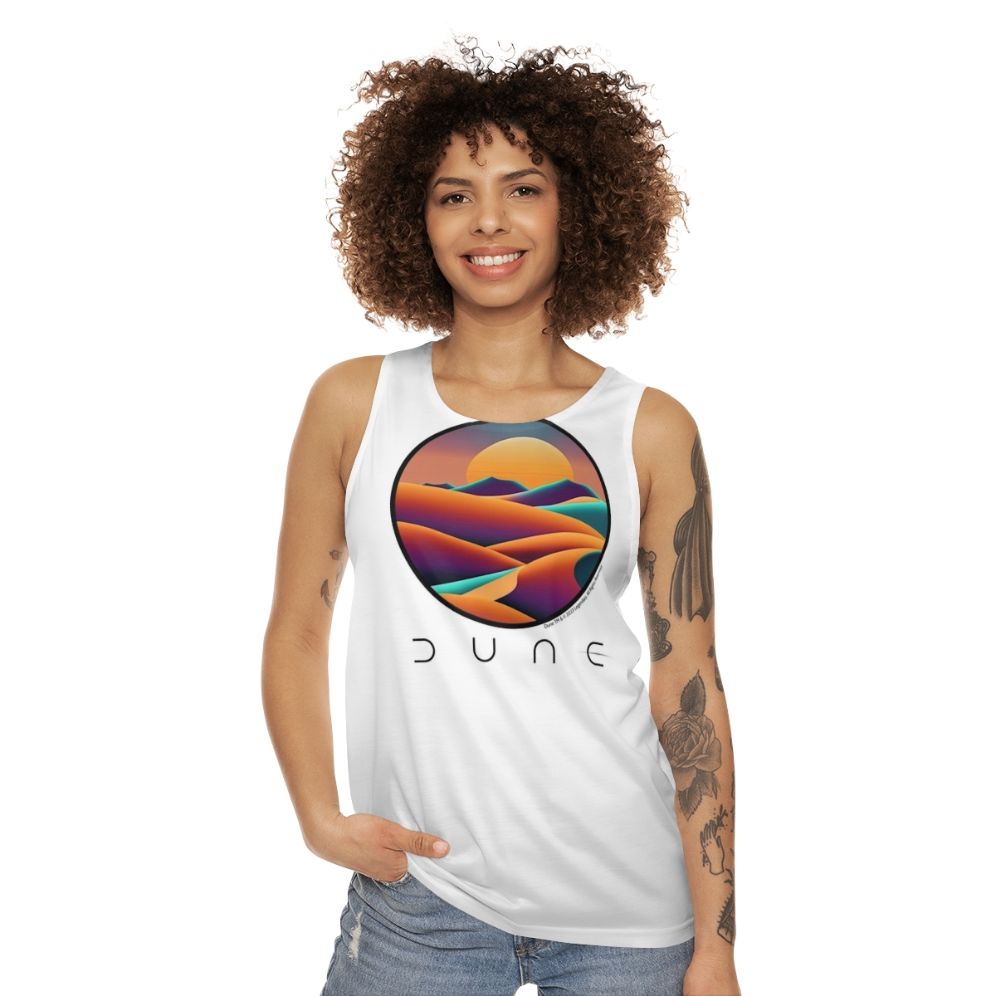 Dune Landscape Unisex Tank Top - women