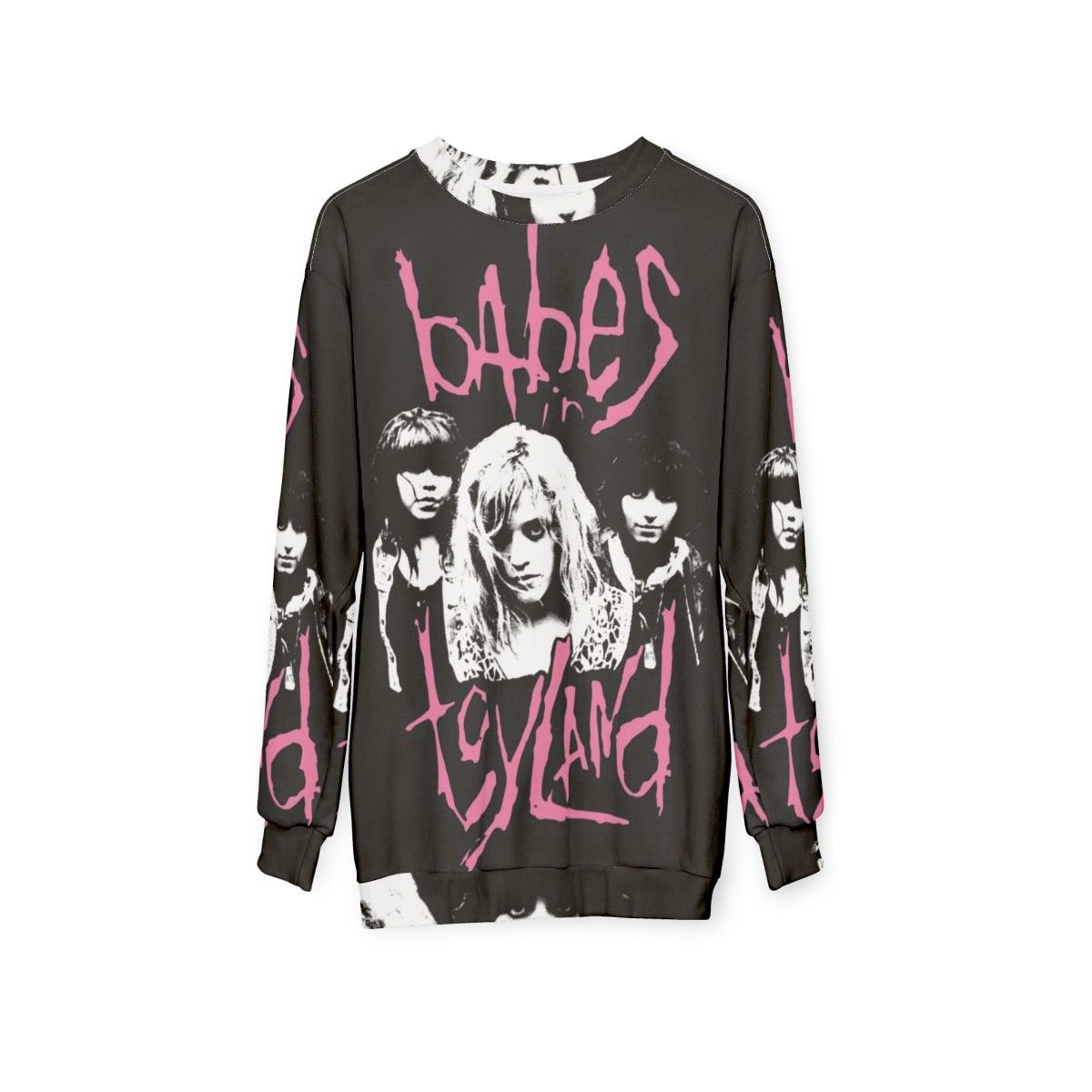 Babes in Toyland Grunge Band Sweatshirt - hanging