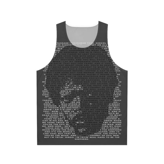 Ezekiel 25:17 Unisex Pulp Fiction Tank Top