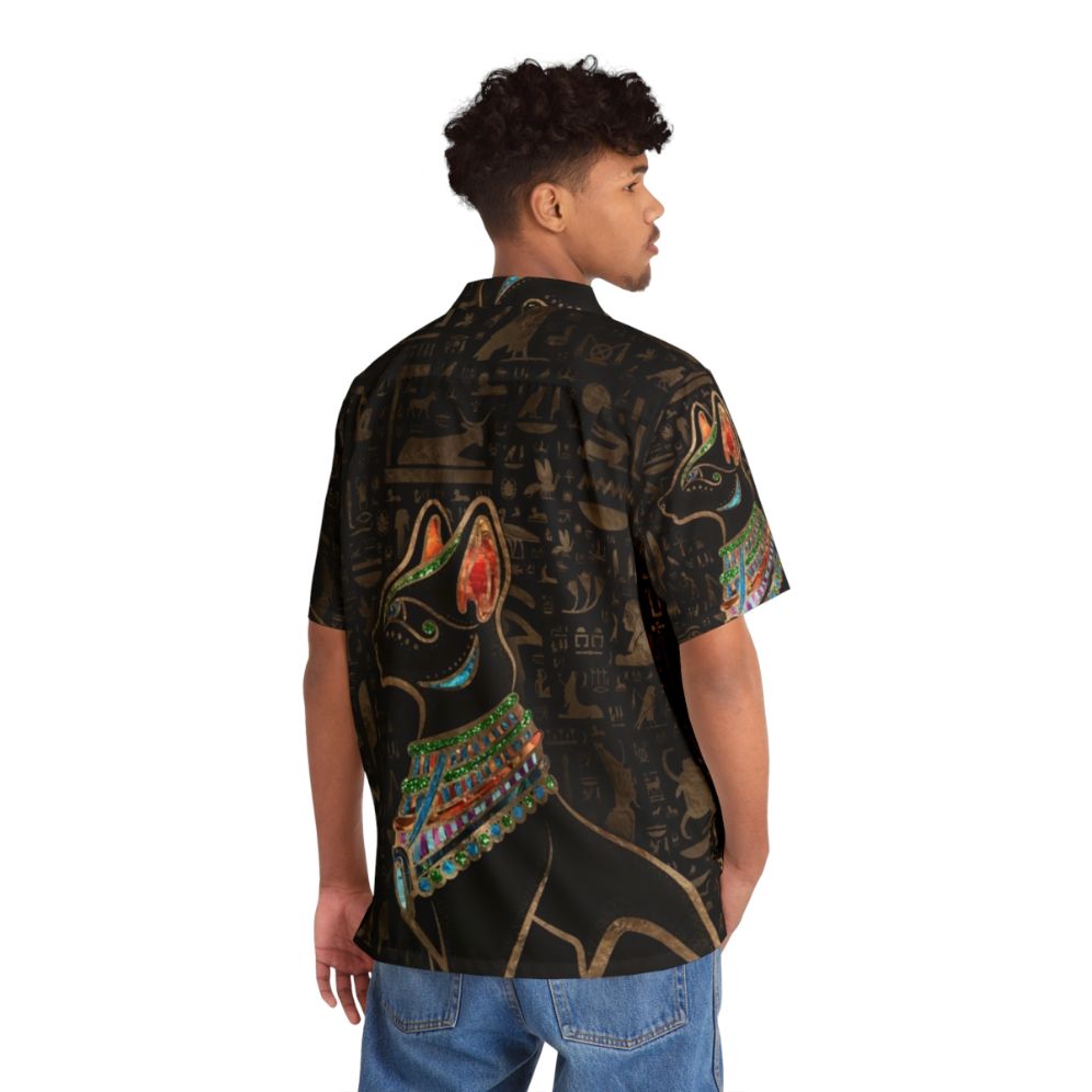 Egyptian Cat Bastet Hawaiian Shirt - People Back