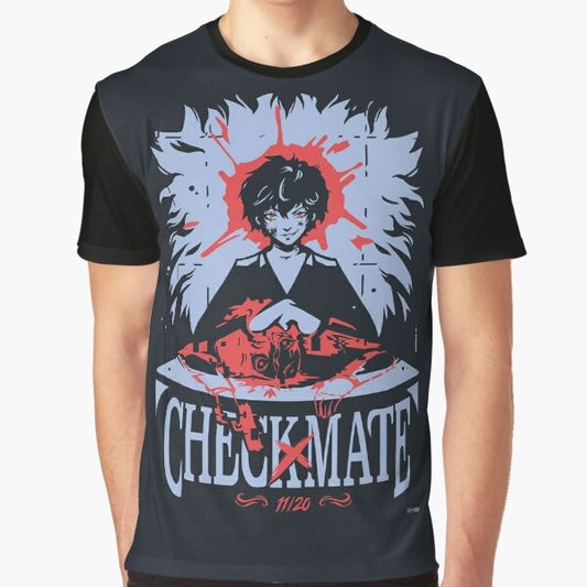 Persona 5 Royal Checkmate! Graphic T-Shirt featuring the Phantom Thieves of Hearts