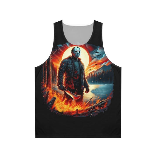 Jason Mask of Terror Unisex Tank Top