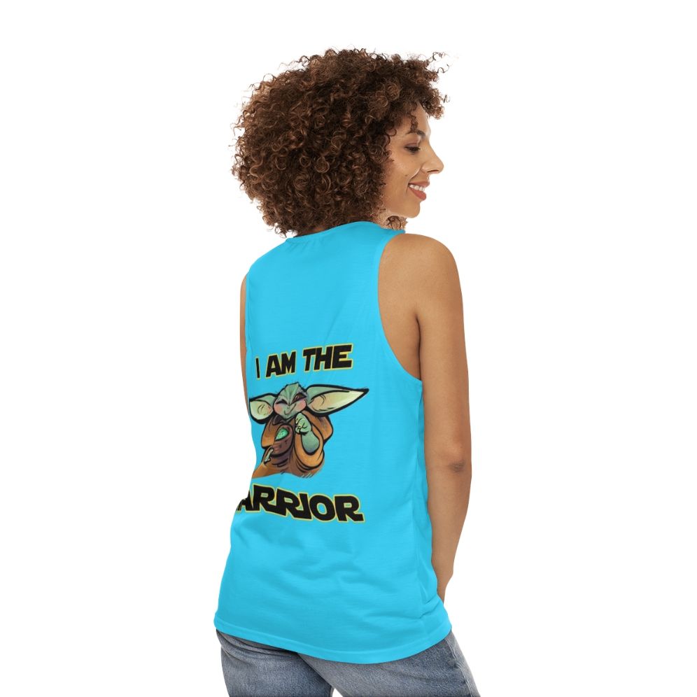 Warrior Commission Unisex Tank Top - women back