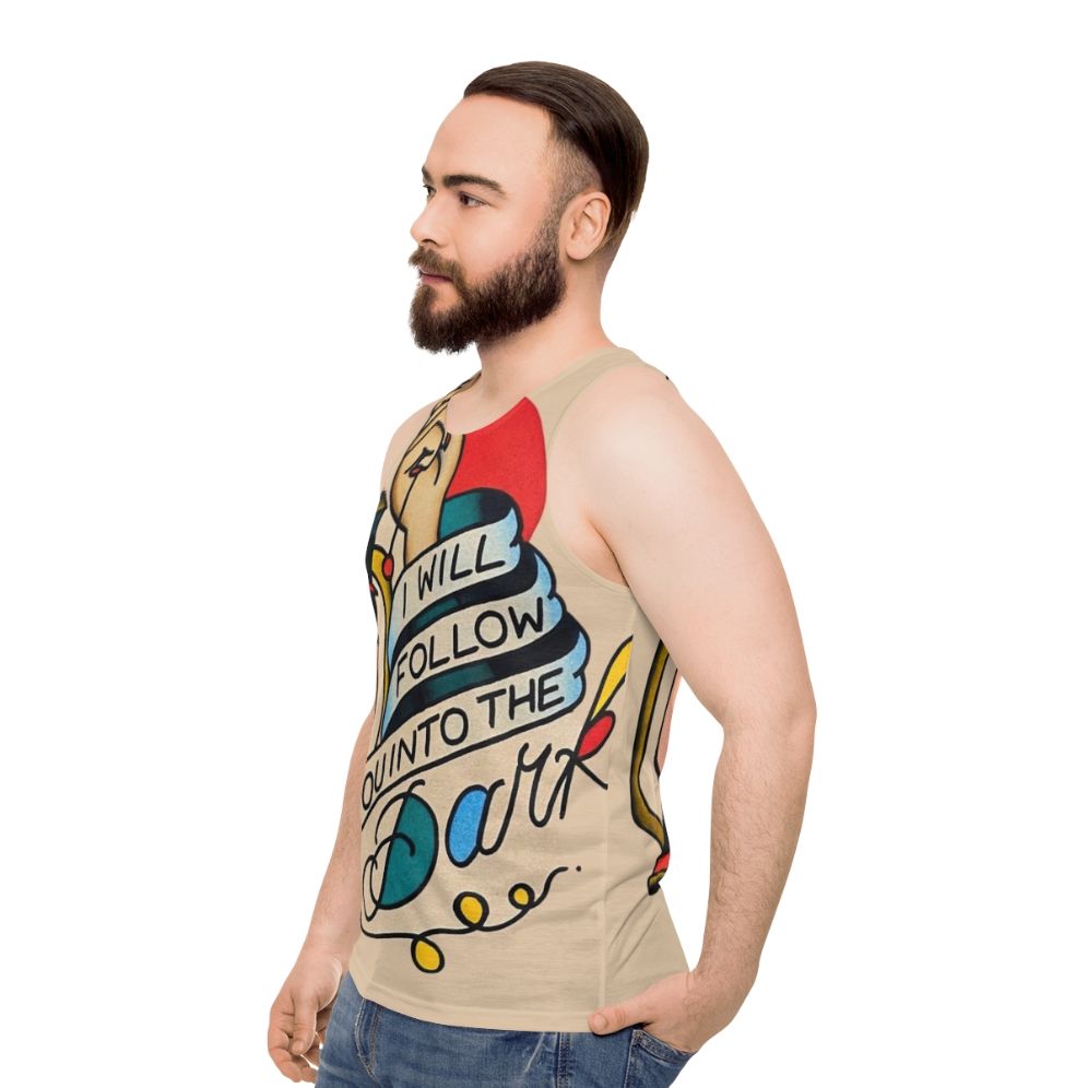 Death Cab For Cutie Unisex Tank Top - men side