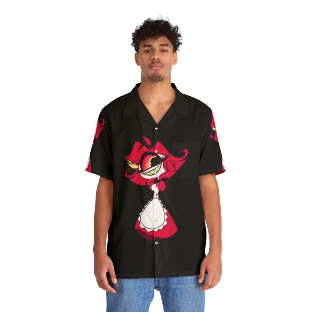 Niffty Hazbin Hotel Hawaiian Shirt - People Front