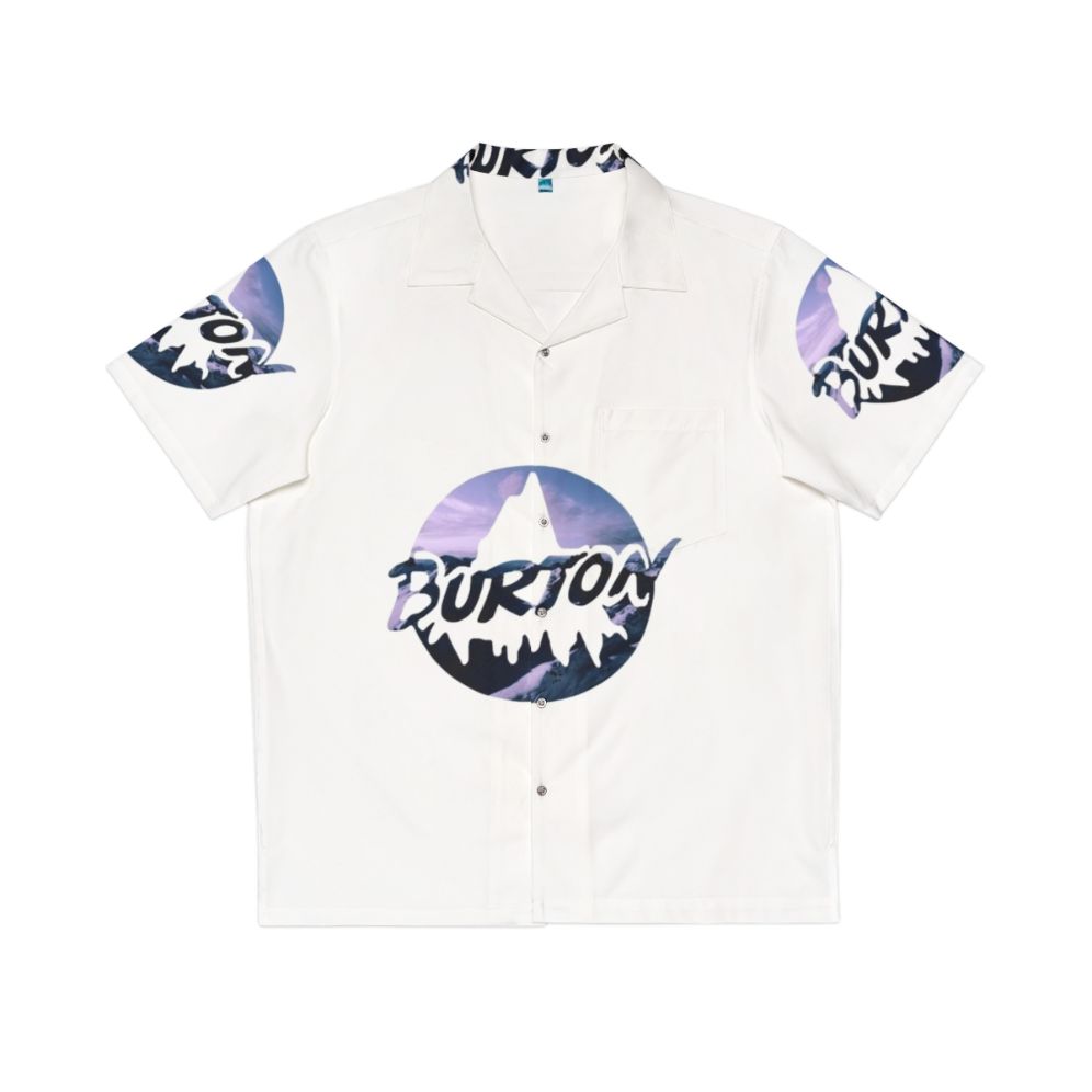 Burton Snowboards Logo Hawaiian Shirt