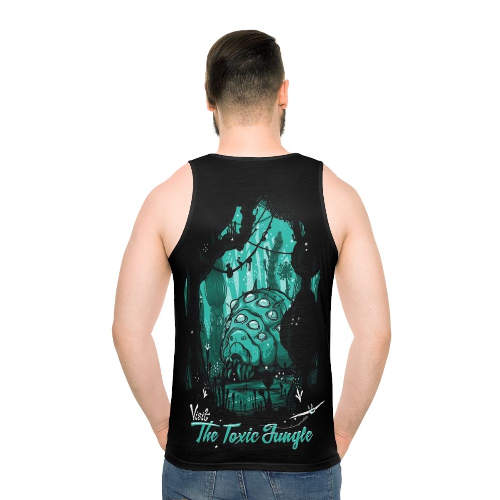 Toxic Jungle Nausicaa Ohmu Unisex Tank Top - men back